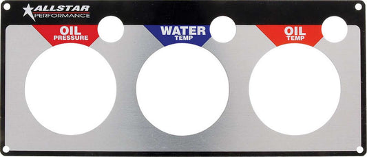 GAUGE PANEL 3 HOLE ALLSTAR 2-5/8in for OP/WT/OT
