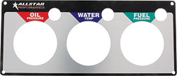 GAUGE PANEL 3 HOLE ALLSTAR 2-5/8in for OP/WT/FP