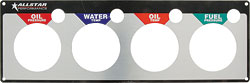 GAUGE PANEL 4 HOLE 2-5/8in OP/WT/OT/FP