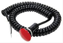 BUTTON REMOTE and CORD RED LARGE