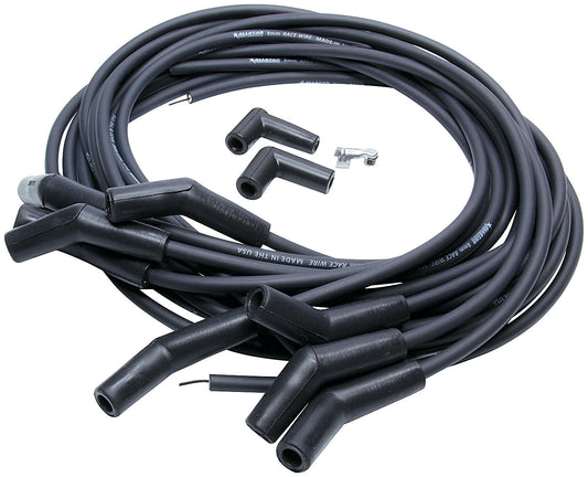 LEAD SET 8mm V8 90deg/135deg HEI BLACK SPIRO