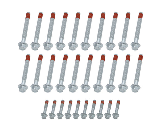 HEAD BOLTS CHEV LS 2004-2006 HEX STEEL Full thread