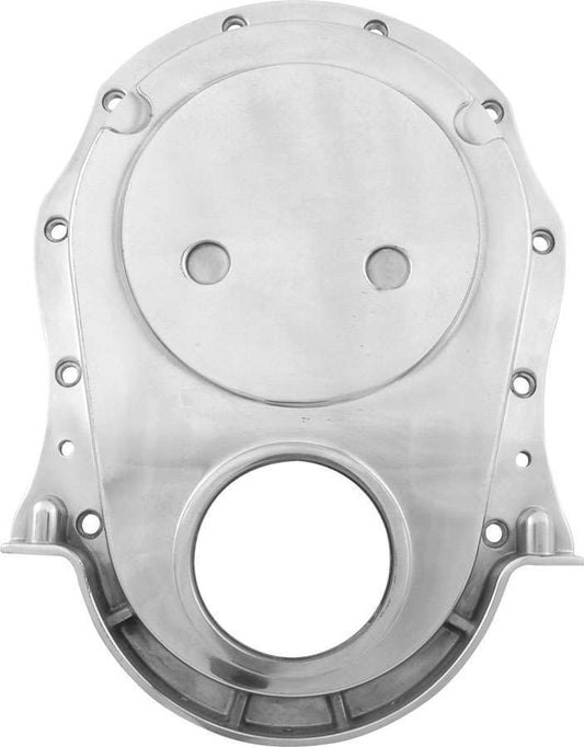 TIMING COVER CHEV BB ALLOY POLISHED