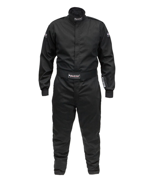 RACE SUIT 1 LAYER MEDIUM TALL BLACK 3.2A-1 ALLSTAR