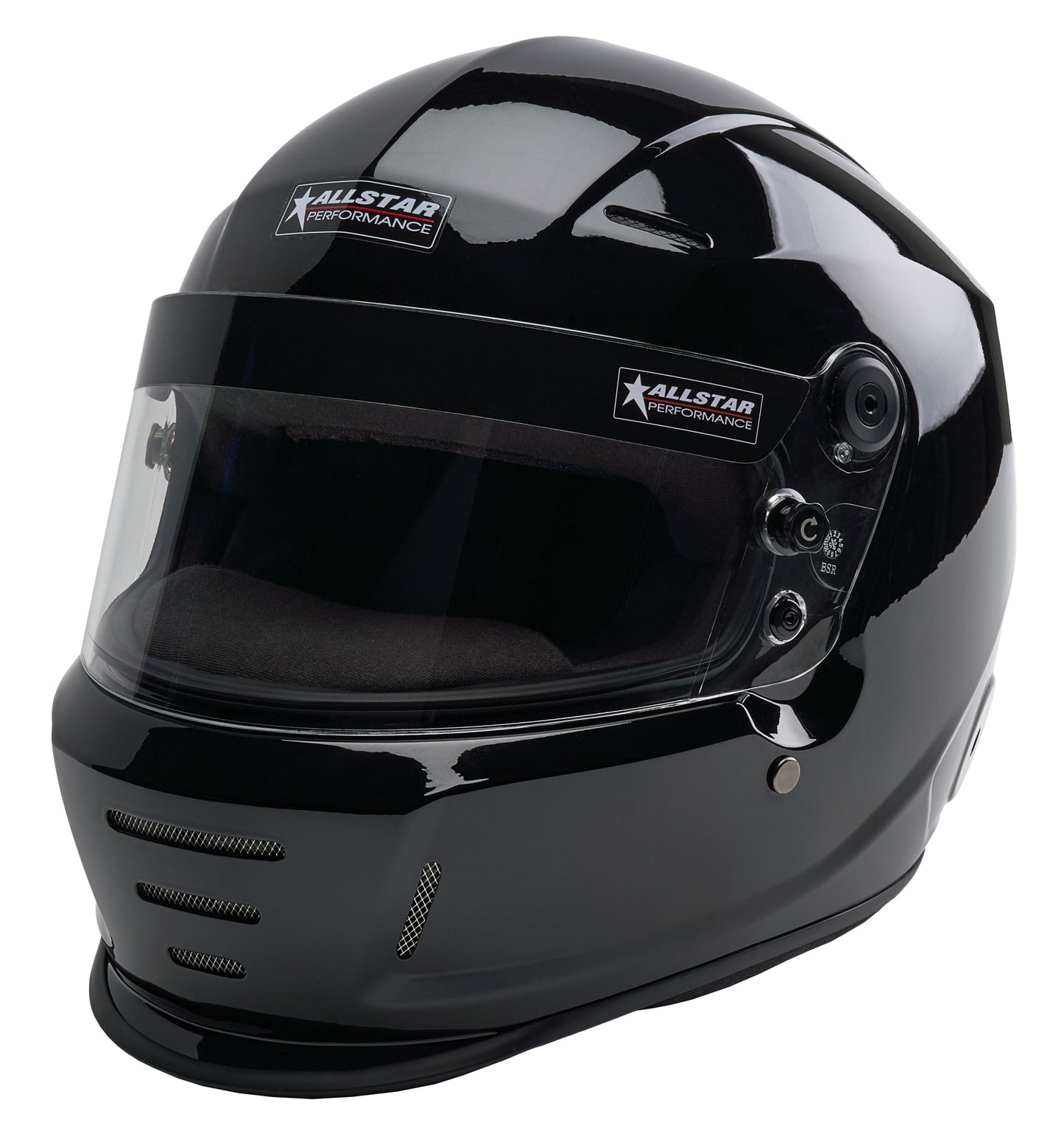 HELMET size MEDIUM BLACK GLOSS Series 40 SA2025