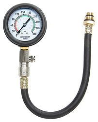 COMPRESSION TESTER 300psi FLEXIBLE HOSE 14 & 18mm