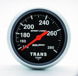 GAUGE TRANS TEMP 2-5/8in 140-280f SPORTCOMP