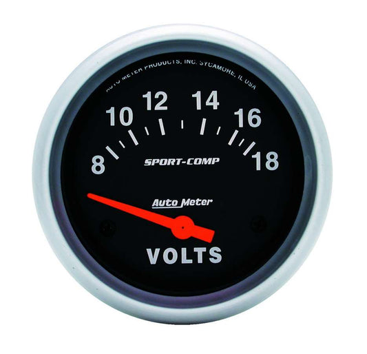 GAUGE VOLTS 2-5/8in 8-18v SPORTCOMP
