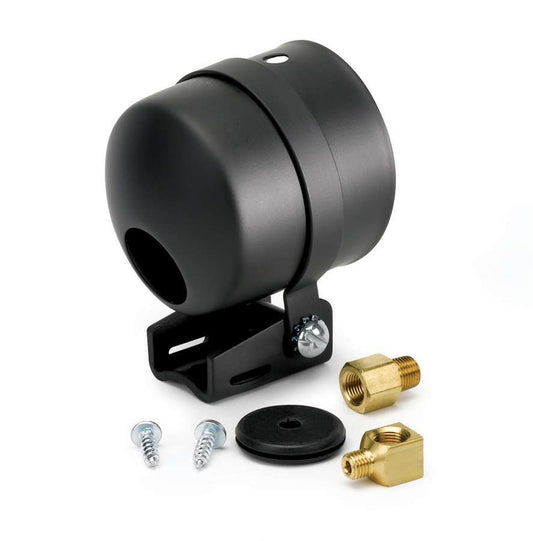 GAUGE CUP 2-5/8in PEDESTAL MOUNT BLACK