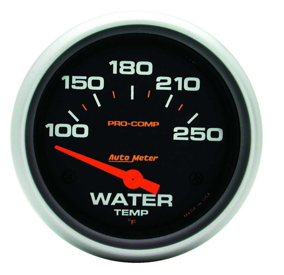GAUGE WATER TEMP 2-5/8 100-250f PROCOMP ELECTRIC