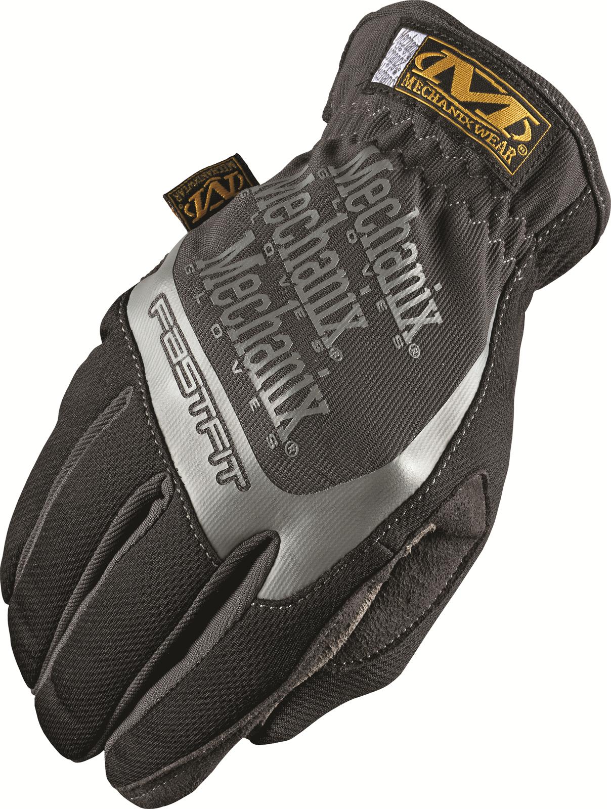 GLOVES MECHANIX BLACK LGE FAST FIT
