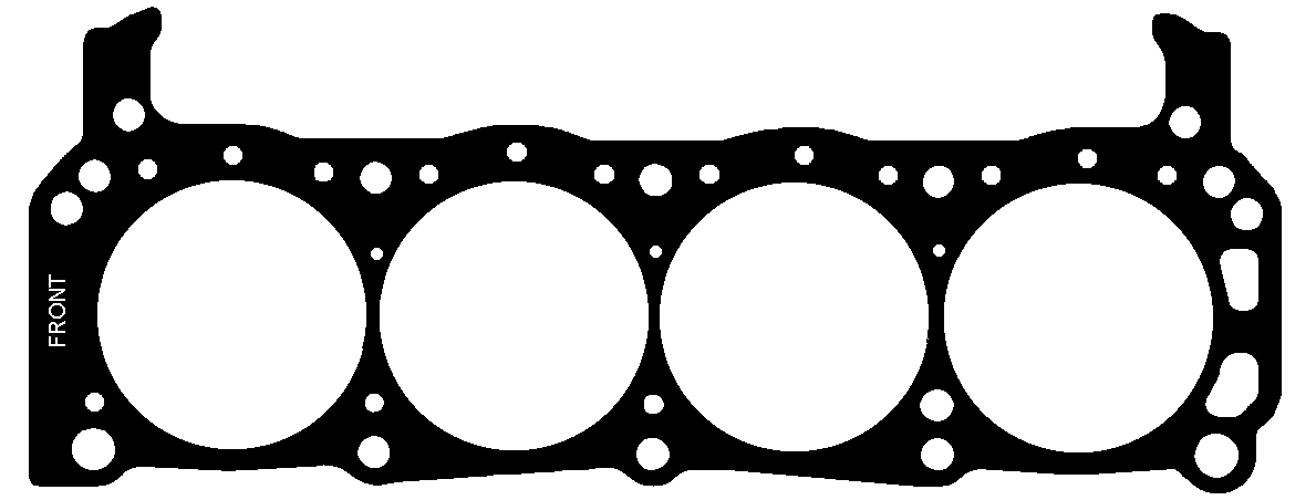 HEAD GASKET FORD 289-351w BLACK SILICONE each