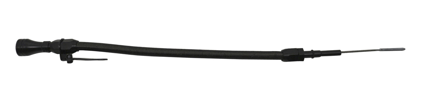 DIPSTICK CHEV SB LS1 FLEXIBLE 19in BLOCK MT BLACK