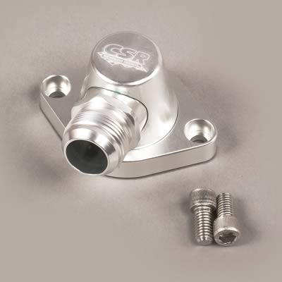 WATER NECK CHEV V8 90deg SWIVEL -16 HOSE