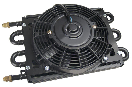 TRANS COOLER 13.625 x 7.625 x 3.625in with FAN -6m