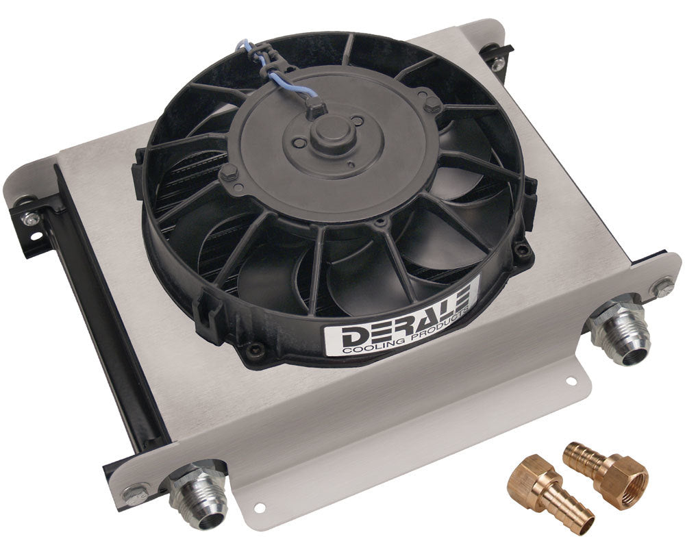 TRANS COOLER 13x10x5.625in with FAN -10m