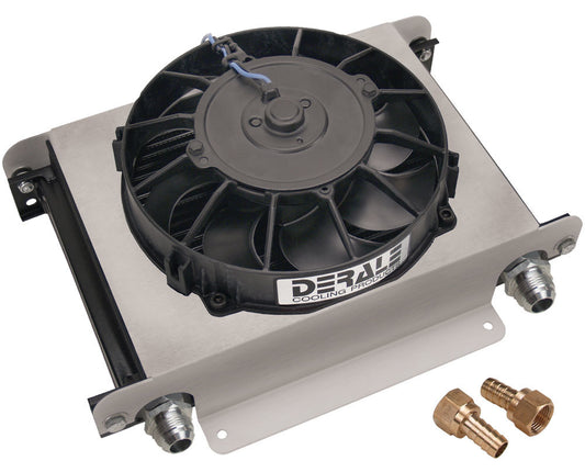 TRANS COOLER 13x10x5.625in with FAN -10m