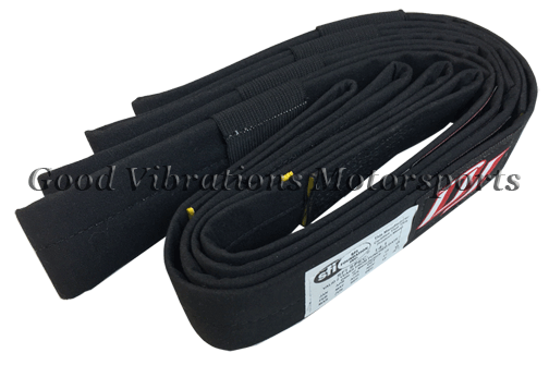 BLOWER RESTRAINT ADJUSTABLE BLACK SFI 14.1