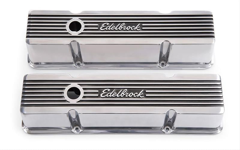 ROCKER COVERS CHEV SB ELITE II POLISHED TALL