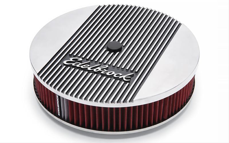 AIR CLEANER 14in x 3in EDELBROCK ELITE 2 K&N type