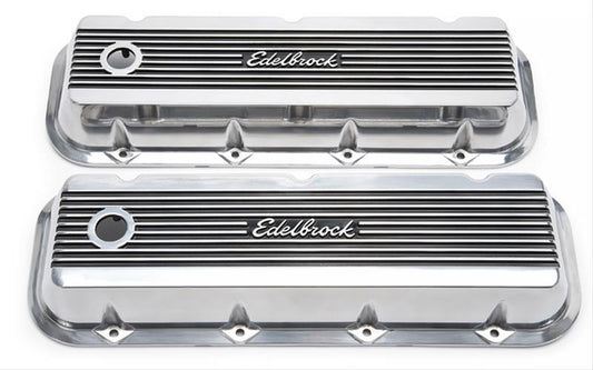 ROCKER COVERS CHEV BB ALLOY ELITE II POLISHED
