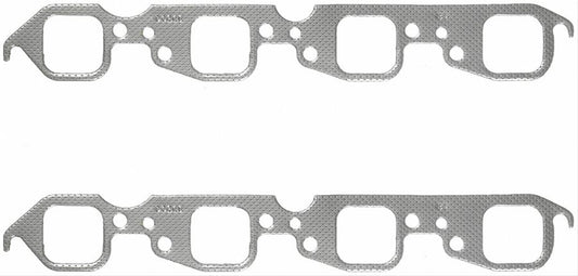 EXHAUST GASKET CHEV BB STD SQ PORT pair