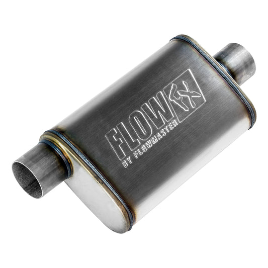 MUFFLER 3in OFF/CTR FLOWFX SS