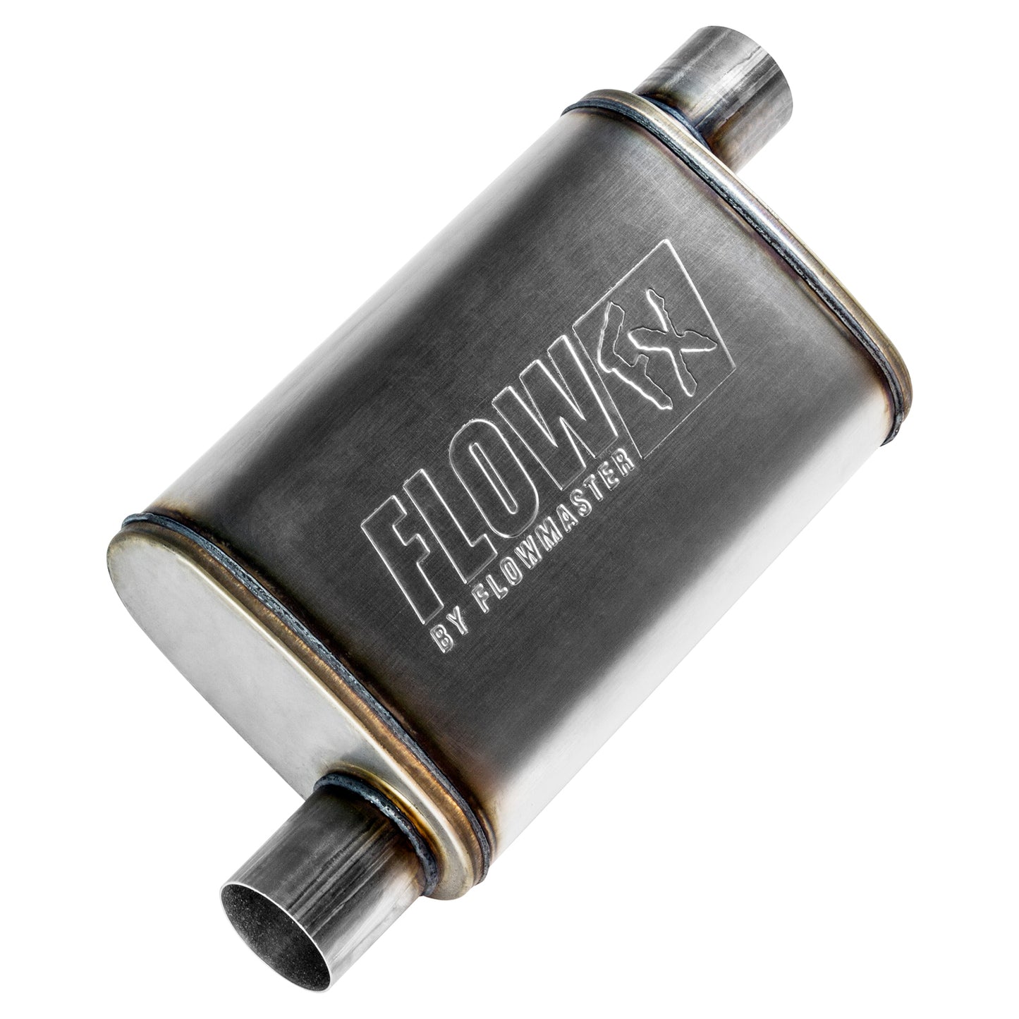 MUFFLER 2.5in OFF/OFF FLOWFX SS