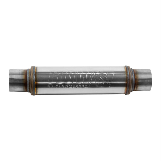 MUFFLER 3in ROUND CTR/CTR FLOWFX SS