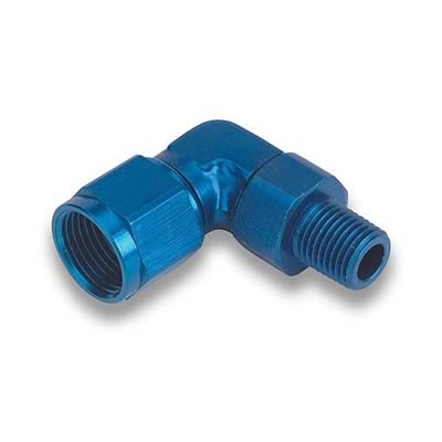 ADAPTER -6f to 3/8m npt 90deg Swivel