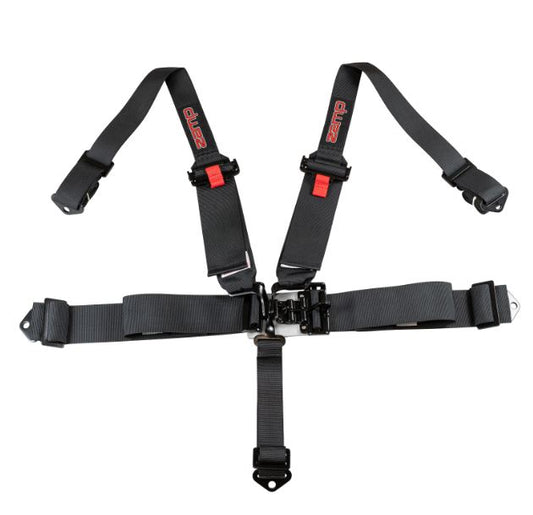HARNESS 5pt PULL DOWN BLACK 2in OVER SHOULDER