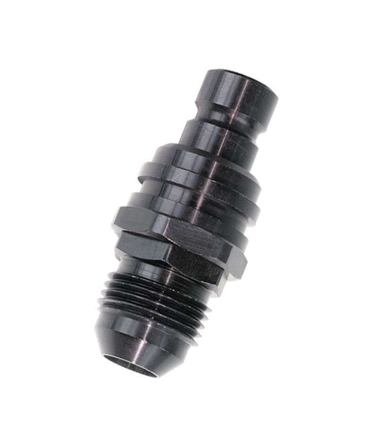 QUICK RELEASE -6m to -6 PLUG STRAIGHT BLACK