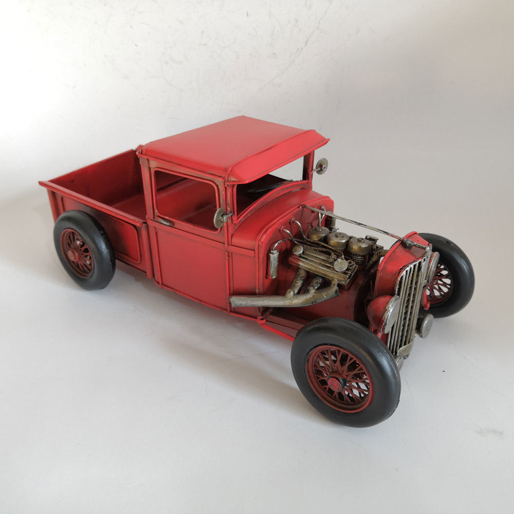 MODEL PICK UP TRUCK HOT ROD RED (last 1 in RT)