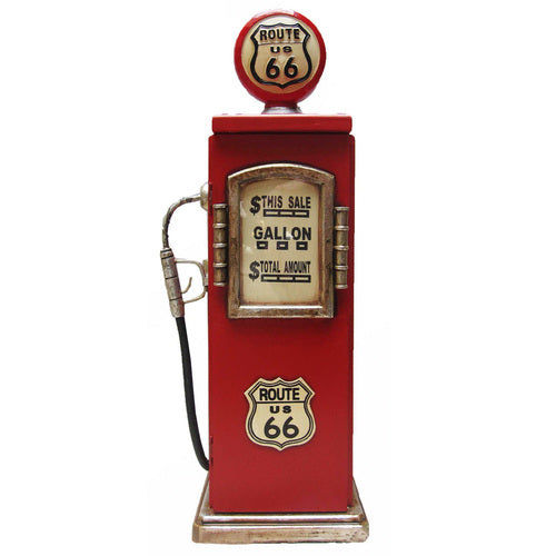 STORAGE BOX ROUTE 66 RED 66cm