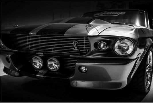 GLASS PRINT FORD MUSTANG (ELEANOR)