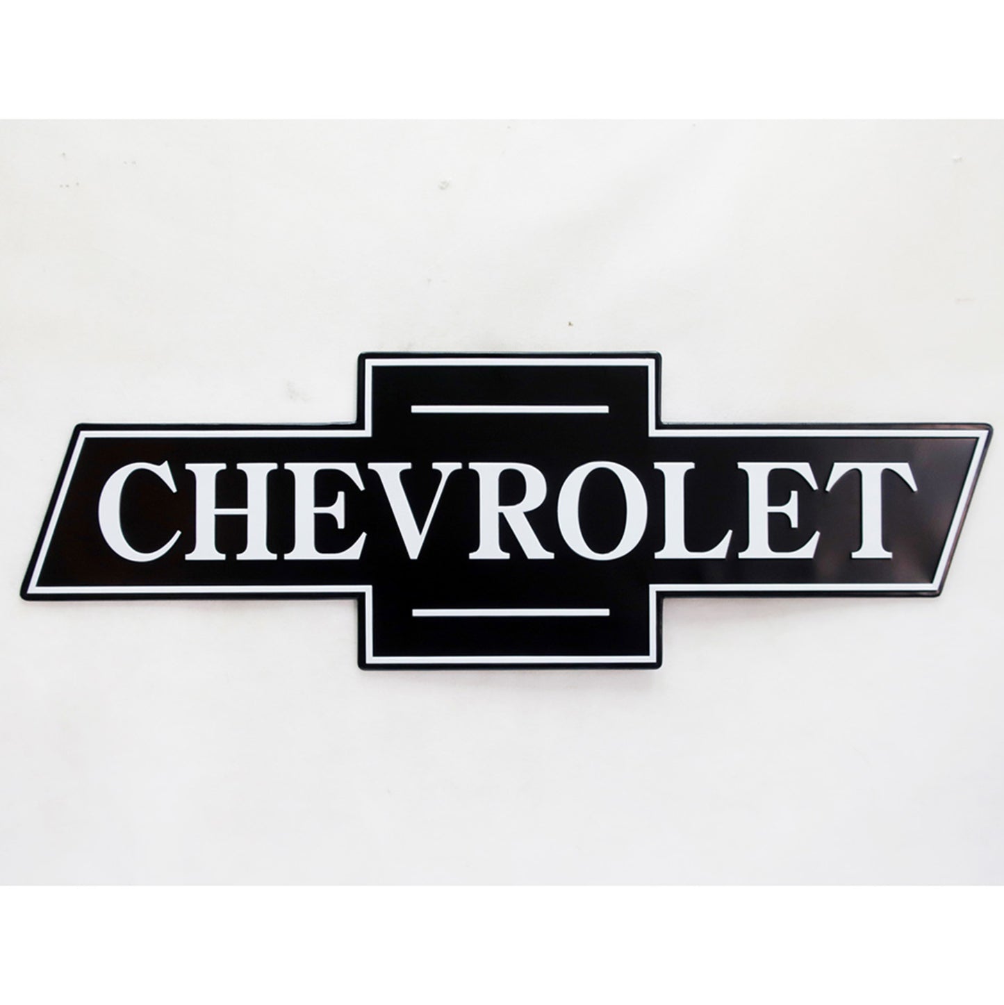 SIGN CHEV BOW TIE BLACK