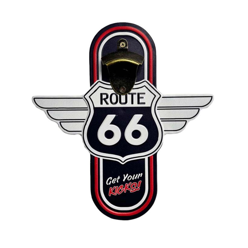 BOTTLE OPENER ROUTE 66