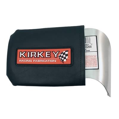 SEAT HEAD SUPPORT COVER LEFT BLACK VINYL