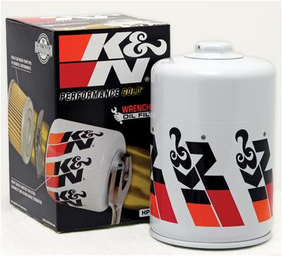 OIL FILTER FORD CHRYS 6CYL,V8 LONG K&N