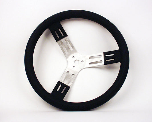 STEERING WHEEL 15in ALLOY DISH SMOOTH