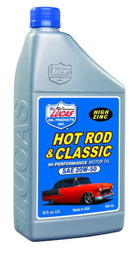 OIL 20w/50 HOT ROD CLASSIC 1quart