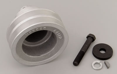 PULLEY CHEV SB LOWER 2 GROOVE LWP ALL 4in OD -50%