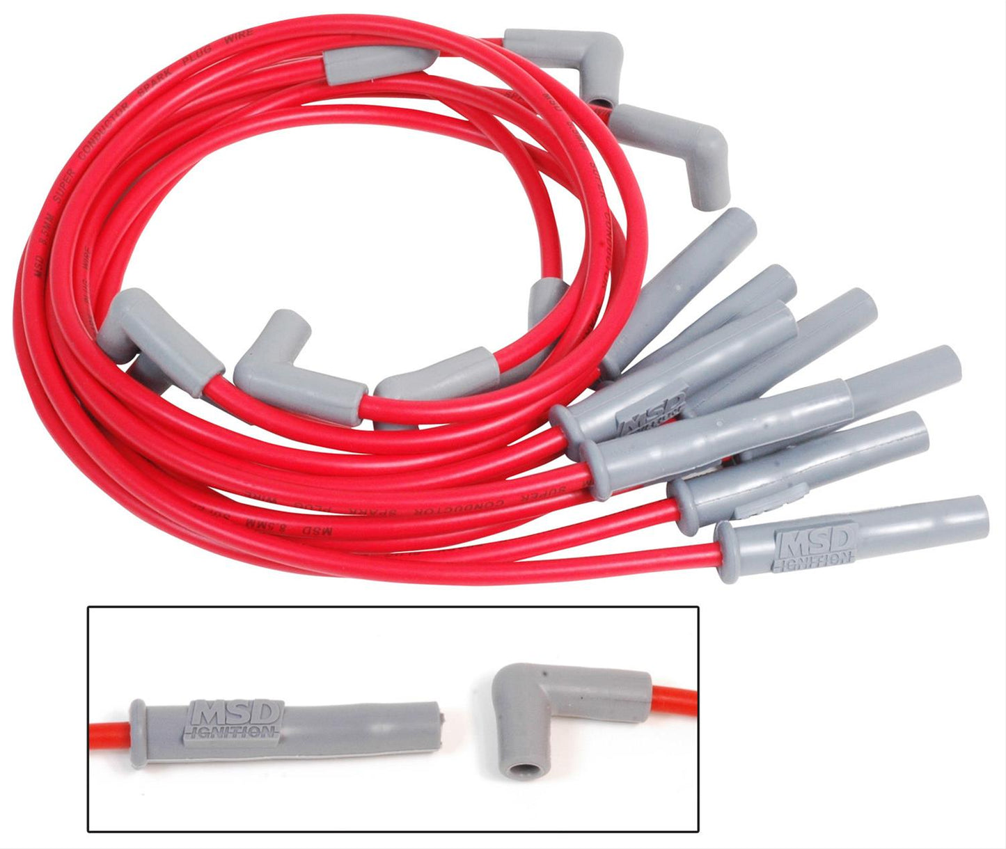 LEAD SET FORD 351w 90deg/STR (multi) HEI 8.5mm