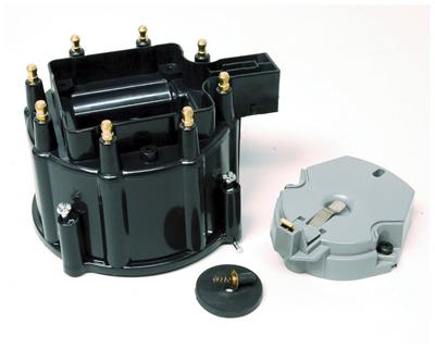 DIST CAP CHEV V8 HEI KIT CAP/ROTOR FOR MSD8362