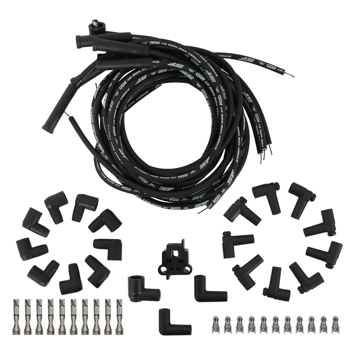 MSD5551 — LEAD SET 8mm V8 90deg/STR HEI & STD BLACK