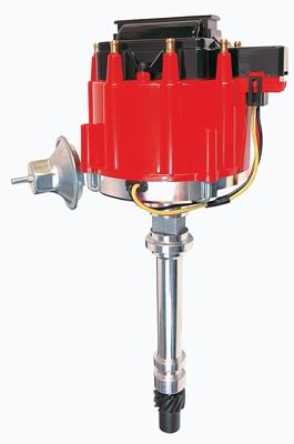 DIST CHEV V8 HEI VAC ADV MSD STREET FIRE RED CAP