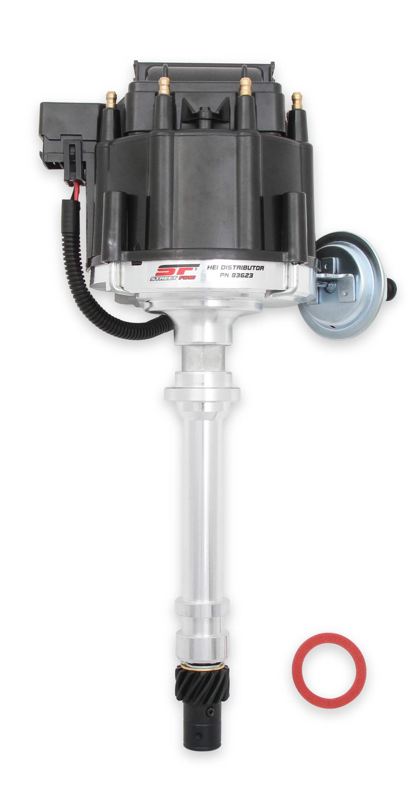 DIST CHEV V8 HEI VAC ADV MSD STREET FIRE BLACK CAP