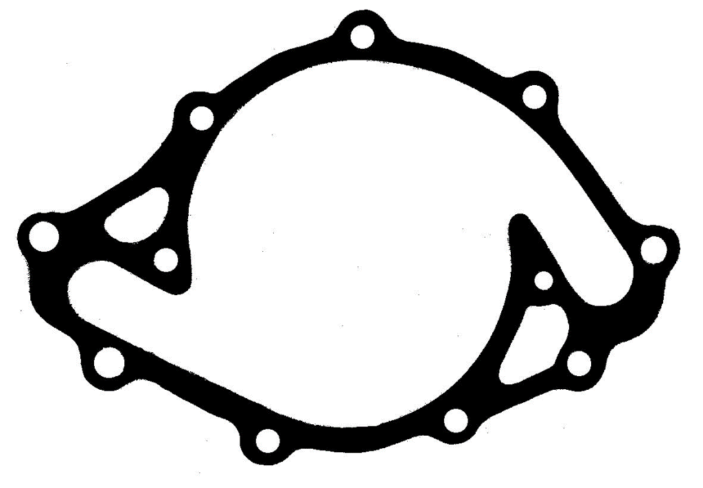 WATER PUMP GASKET FORD SB 11 BOLT