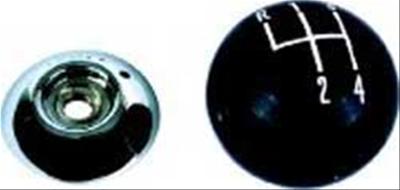 GEAR KNOB 4-SPEED BLACK BALL