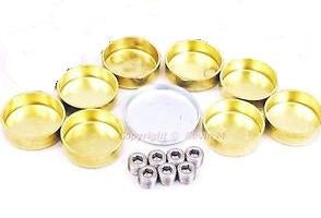 FROST PLUG KIT CHEV BB BRASS